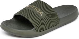 Мужские сандалии Nautica без застежки, Olive-asti