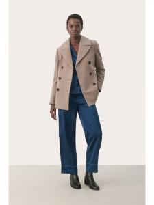 Куртка LekiasPW Classic fit цвета Mink Melange PART TWO