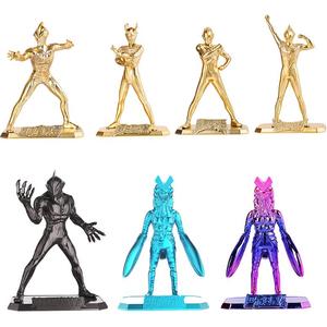 Ультрамен z коллекционный сплав дига саиро плюшевая кукла слепой коробки одиночная мистическая коробка/полный набор 6 шт Spiritual Creations