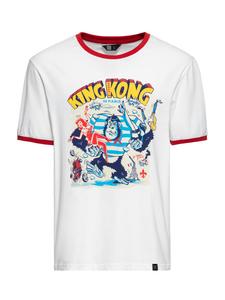 Футболка King Kerosin Ringer Paris белого цвета King Kerosin
