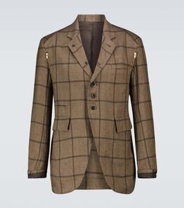 Однобортный блейзер Undercover, Brown Ck