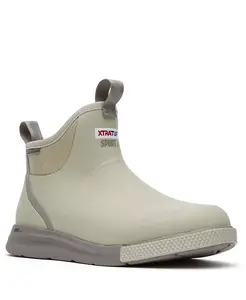 MUCK мужские 6-дюймовые спортивные ботинки Ankle Deck XTRATUF, коричневый/бежевый