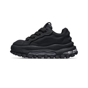 Нескользящие и износостойкие низкие повседневные туфли, увеличивающие рост, унисекс SALAXI, Black (Men'S Size 38-44)