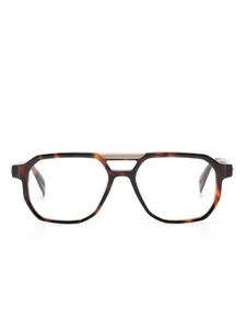 GIGI STUDIOS очки в массивной оправе, коричневый