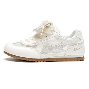 WARRIOR Нескользящие, износостойкие, дышащие, низкие повседневные туфли, бежевые, женские