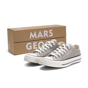 MARS*GEOME Устойчивые к скольжению, износостойкие, дышащие, легкие женские низкие кеды из парусины цвета вишневого розового и туманно-серого, цвет Haze Gray