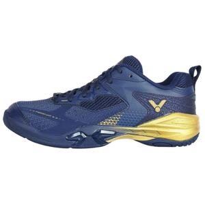 Victor Амортизирующие противоскользящие износостойкие низкие кроссовки для бадминтона unisex blue