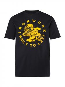 Футболка с короткими рукавами черного цвета JP1880