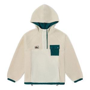 Толстовка hairy pullover hoodie 'duck green' Vans, зеленый