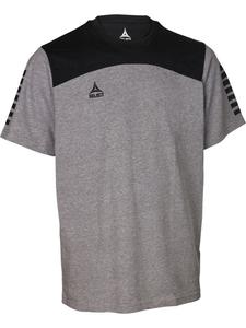 Футболка "T-Shirt Oxford V22" серого цвета Select