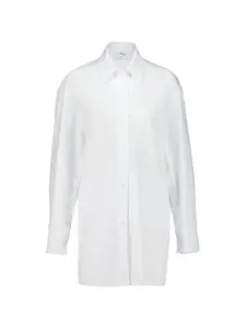 Мини-платье на пуговицах Courreges, белый