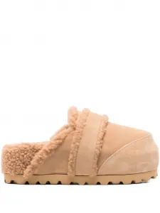 Замшевые лоферы Inuikii, коричневый