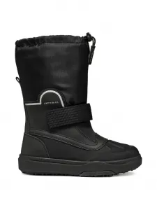 Водонепроницаемые зимние ботинки Bunshee Geox Kids, черный