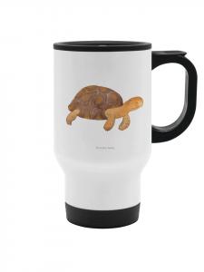 Термокружка в виде черепахи, декоративная, без надписей, белого цвета Mr. & Mrs. Panda