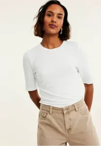 Простая футболка Kappahl, Off-White