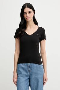 Хлопковая футболка 2 шт Tommy Jeans, черный