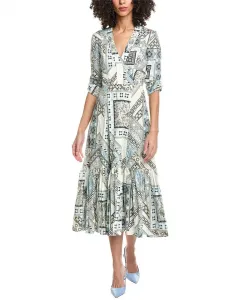 Платье-миди с принтом Etro