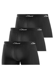 Трусы s.Oliver Retro Short/Pant Basic, черный