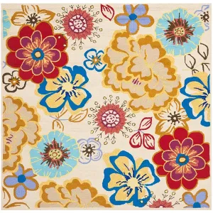 Ковер Four Seasons Wellington с цветочным рисунком для дома и улицы Safavieh, мультиколор, 244x305 см