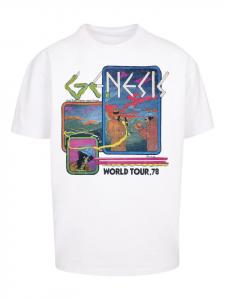 Футболка F4NT4STIC Genesis Rock Music Band World Tour 78, белый