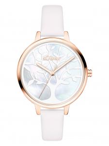 s.Oliver Часы Analog в цвете White, Pearl White