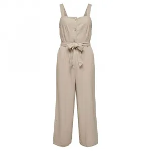 Комбинезон Only Caro Linen, бежевый