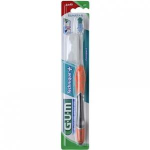 Зубная щетка Kid'S Technic 491 Compact And Soft Yellow, Gum