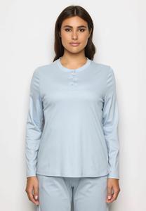 Пижамный топ Yamamay SLEEP WELLNESS, Turquoise Plain/Light Blue