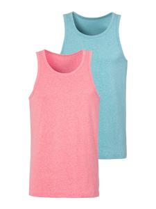 Футболка JOHN DEVIN, цвет Light blue/mottled pink