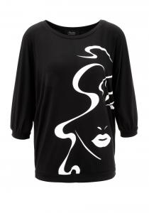 Топ Aniston SELECTED Shirt, черный