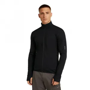 Толстовка Icebreaker Merino Blend 300 RealFleece Descender full zip, черный