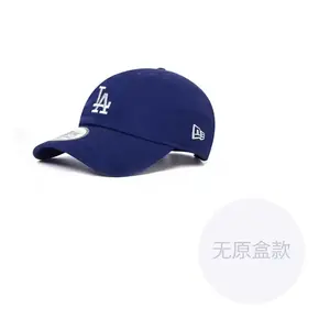 New Era Хлопковая бейсболка унисекс тёмно-синяя, Dark Blue