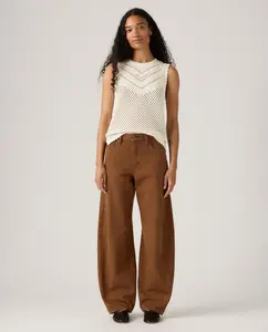 Женские брюки Baggy Dad Barrel Levi'S, коричневый