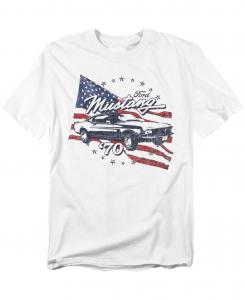 Мужская футболка Ford 70 Mustang, White