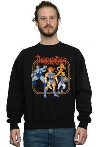Толстовка с рамкой группы Thundercats, черный