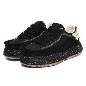 Износостойкие, легкие, дышащие, увеличивающие рост низкие кроссовки для скейтбординга унисекс MODENGPAN, Beige[Men'S Size]