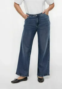 Расклешенные джинсы со средней посадкой weit geschnitten vmcmira Vero Moda Curve, Medium Blue Denim