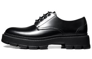 Бизнес-универсальные повседневные туфли derby из телячьей кожи Cleanfit мужские THOM WILLS, черный
