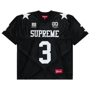 Джерси Supreme Star Football Jersey Black, черный