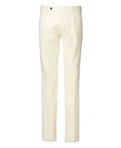 Длинные брюки в стиле ретро кремового цвета Berwick, бежевый