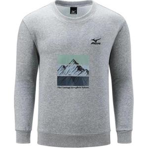 Свитшот мужской Mizuno, серый