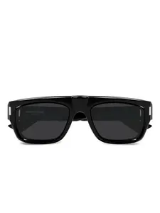 Солнцезащитные очки в квадратной оправе Saint Laurent Eyewear, черный