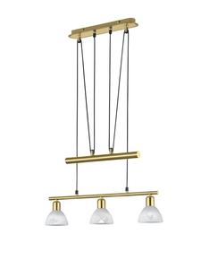 Подвесной светильник LEVISTO из матовой латуни Trio Leuchten