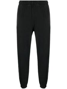 Хлопковые спортивные брюки с логотипом Paura, черный