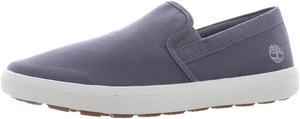 Timberland Men's Ashwood Park Ek+ Fabric Gore Slip-On, Dark Grey Canvas