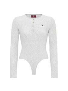 Боди-рубашка Williot, светло-серый