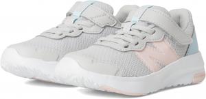 Кроссовки New Balance Kids 578v1 Bungee Lace with Top Strap, цвет Grey Matter/Shell Pink/Bright Sky