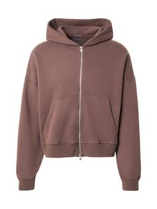 Abercrombie & Fitch Худи на молнии в коричневом цвете