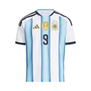 Домашняя футболка Adidas Argentina 26 Альвареса, цвет белый/ледяной синий