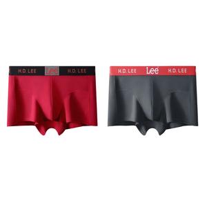 Мужские трусы 2 штуки в подарочной упаковке Lee, темно-серый